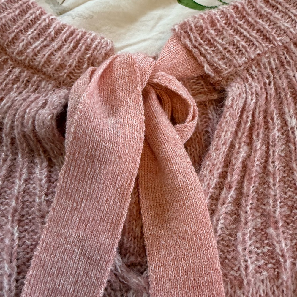 LC Lauren Conrad Dusty Rose Turtleneck Sweater - Picture 3 of 6